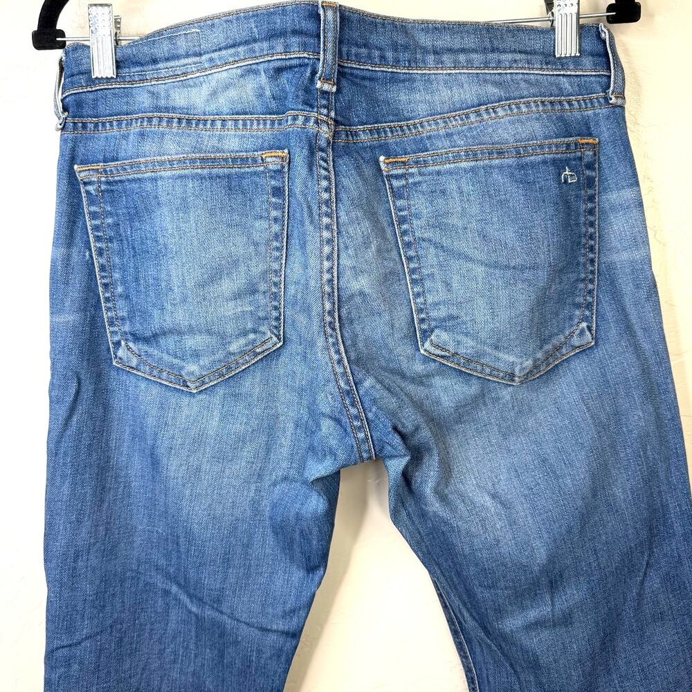 Rag & Bone The Dre Stoke Slim Boyfriend Low-Rise Relaxed Slouchy Fit Jeans - Picture 7 of 10